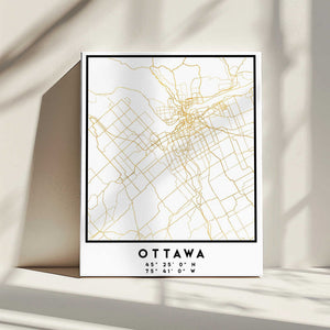 Tablou canvas „1 Maps 08” de Emiliano Deificus