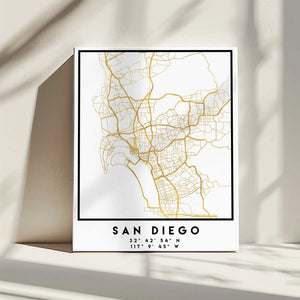 Tablou canvas „1 Maps 03” de Emiliano Deificus