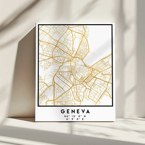 Tablou canvas „1 Maps 3 01” de Emiliano Deificus
