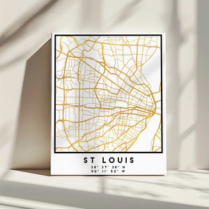 Tablou canvas „1 Maps 2 49” de Emiliano Deificus