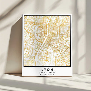 Tablou canvas „1 Maps 2 36” de Emiliano Deificus