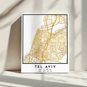 Tablou canvas „1 Maps 2 30” de Emiliano Deificus