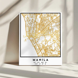 Tablou canvas „1 Maps 2 28” de Emiliano Deificus