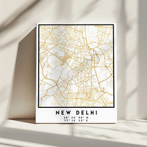 Tablou canvas „1 Maps 2 23” de Emiliano Deificus