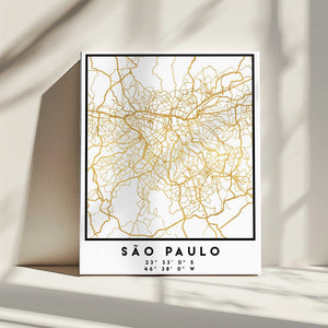 Tablou canvas „1 Maps 2 10” de Emiliano Deificus