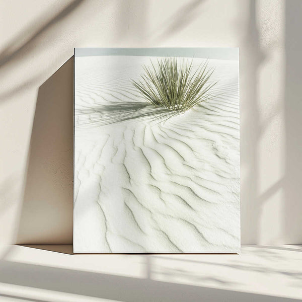 Tablou canvas „WHITE SANDS Idyllic vintage scenery” de Melanie Viola