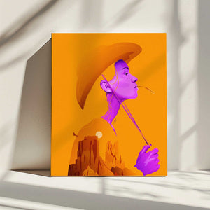 Tablou canvas „Ardente” de AnA Ariane