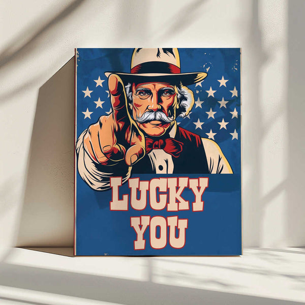 Tablou canvas „Lucky You” de Andreas Magnusson