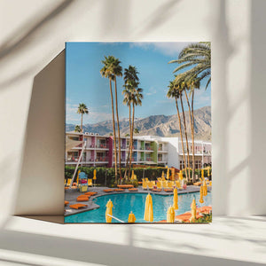Tablou canvas „Palm Springs Saguaro” de Bethany Young