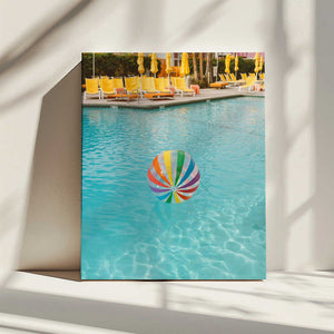 Tablou canvas „Palm Springs Pool Day” de Bethany Young