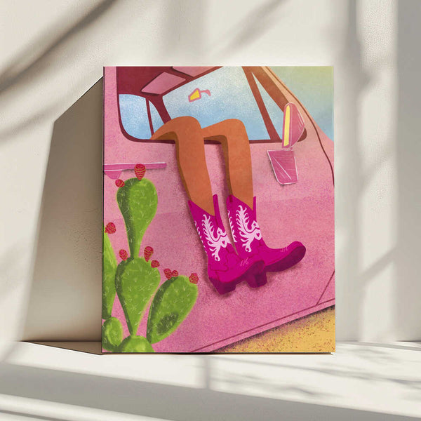 Tablou canvas „Cowgirl” de Raissa Oltmanns