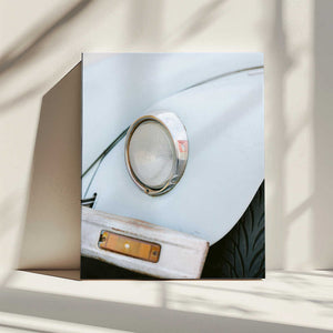 Tablou canvas „Pastel Volskwagen Beetle in the streets of Oaxaca Mexico” de Raisa Zwart