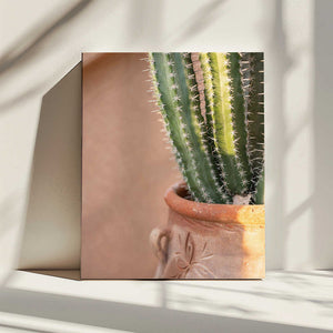 Tablou canvas „Green On Orange | Marrakech Travel Photography” de Raisa Zwart
