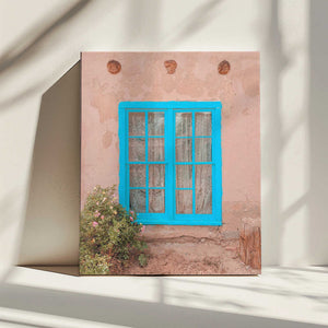 Tablou canvas „Turquoise Window - Taos, New Mexico” de Tom Windeknecht