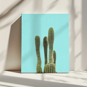 Tablou canvas „Turquoise Cactus” de Lila &amp; Lola