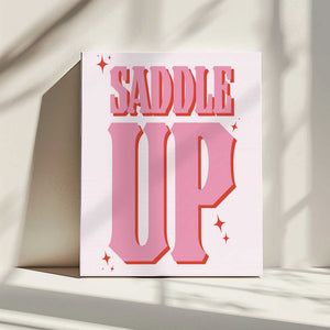 Tablou canvas „Saddle Up” de Frankie Kerr-Dineen