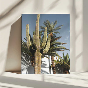 Tablou canvas „Cactus Las Vegas” de Pictufy Studio III