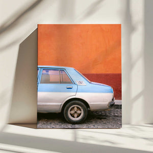 Tablou canvas „Retro Car | San Miguel de Allende Mexico” de Raisa Zwart