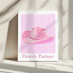 Tablou canvas „P&c Howdypartner Copy” de Jenny Liz Rome
