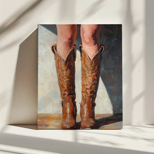 Tablou canvas „Cowboy boots” de Pictufy Studio