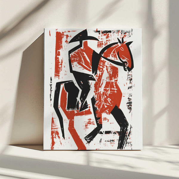 Tablou canvas „Abstract Horse Rider” de Andreas Magnusson