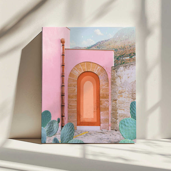 Tablou canvas „Sicilian Arch” de Gabor Estefan