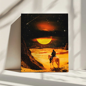Tablou canvas „Western Space Adventure” de Taudalpoi