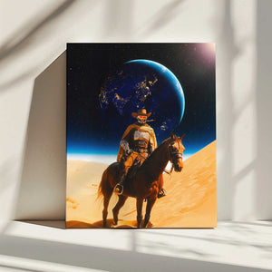 Tablou canvas „Space Cyborg” de Taudalpoi