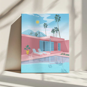 Tablou canvas „PALM SPRINGS” de Petra Lizde