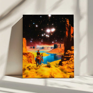 Tablou canvas „The Cosmic Frontier” de Taudalpoi