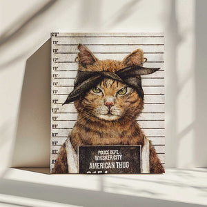 Tablou canvas „American Thug” de Mike Koubou