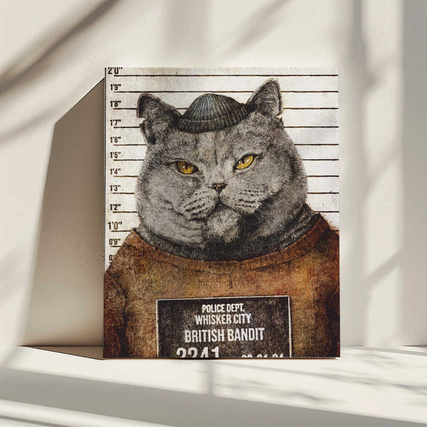 Tablou canvas „British Bandit” de Mike Koubou