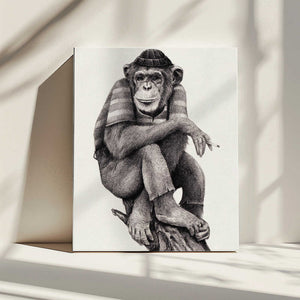 Tablou canvas „Smoke &amp;amp Chill” de Mike Koubou