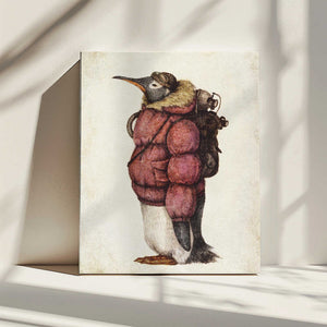 Tablou canvas „Skybound Penguin” de Mike Koubou