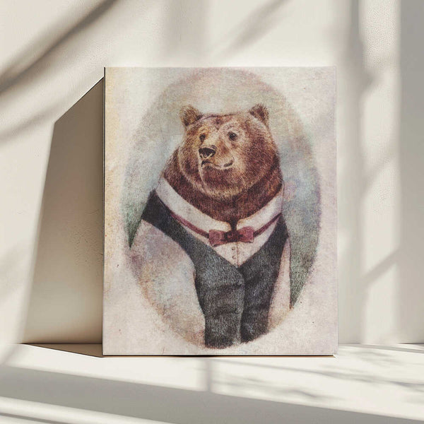 Tablou canvas „Old Gentleman” de Mike Koubou