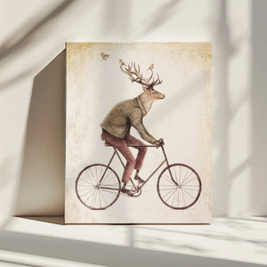 Tablou canvas „Even a Gentleman rides” de Mike Koubou