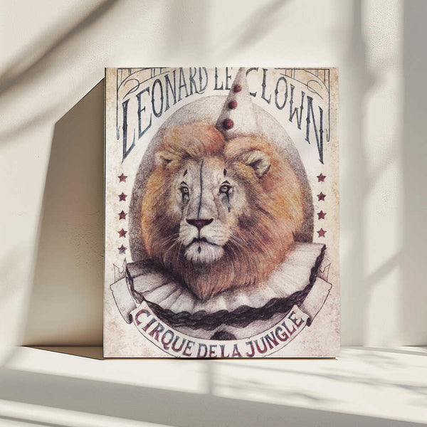 Tablou canvas „The Jester King” de Mike Koubou