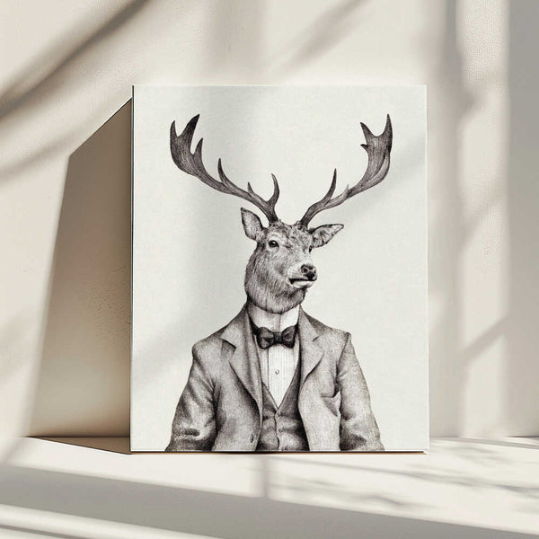 Tablou canvas „Human Body Dressed In Vintage Attire” de Mike Koubou