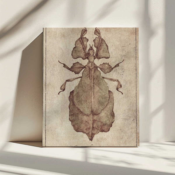 Tablou canvas „Phyllium Siccifolium Copy” de Mike Koubou