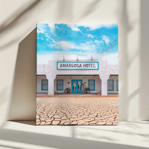 Tablou canvas „Historic Amargosa Hotel and Opera House in Death Valley Junction, California” de Tom Windeknecht
