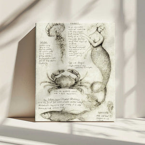 Tablou canvas „Mythical And Marine Creatures” de Mike Koubou
