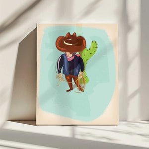 Tablou canvas „Texas Cowboy” de Nicholas