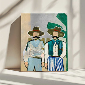 Tablou canvas „Side by Side” de Uma Gokhale