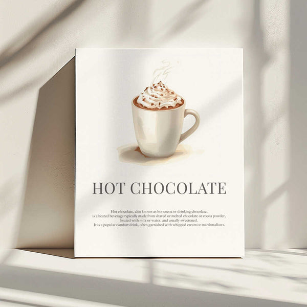 Tablou canvas „Hot Chocolate” de Elizabeth C