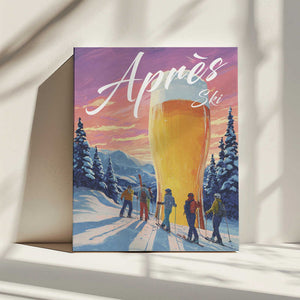 Tablou canvas „Apres Ski” de Andreas Magnusson