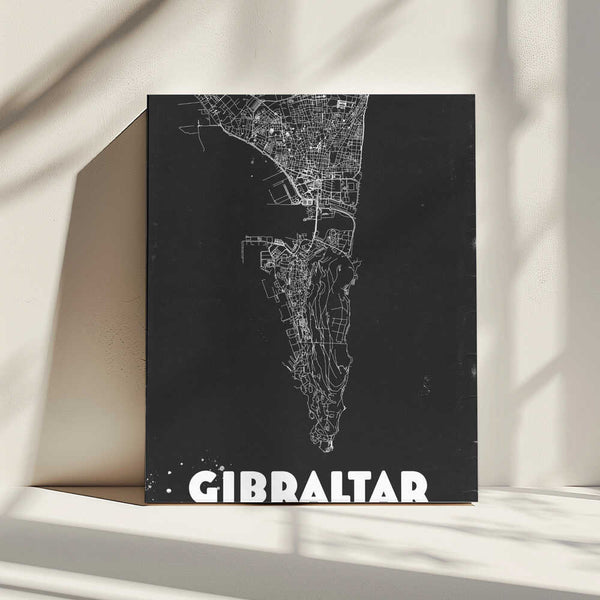 Tablou canvas „Gibraltar British Overseas Territory” de Nicholas