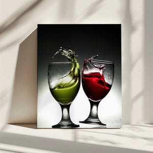 Tablou canvas „Glass dance” de Albert Lukman