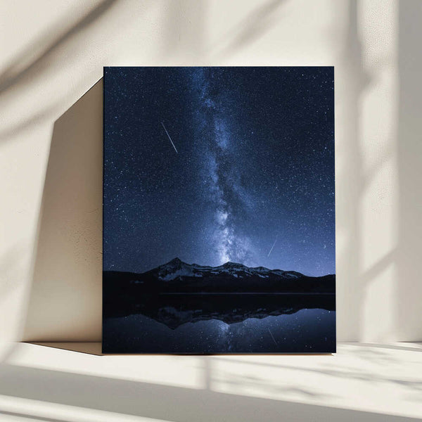 Tablou canvas „Galaxies Reflection” de Toby Harriman