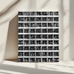 Tablou canvas „Mass Tourism” de Franz Baumann