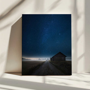 Tablou canvas „I walk alone” de Mika Suutari